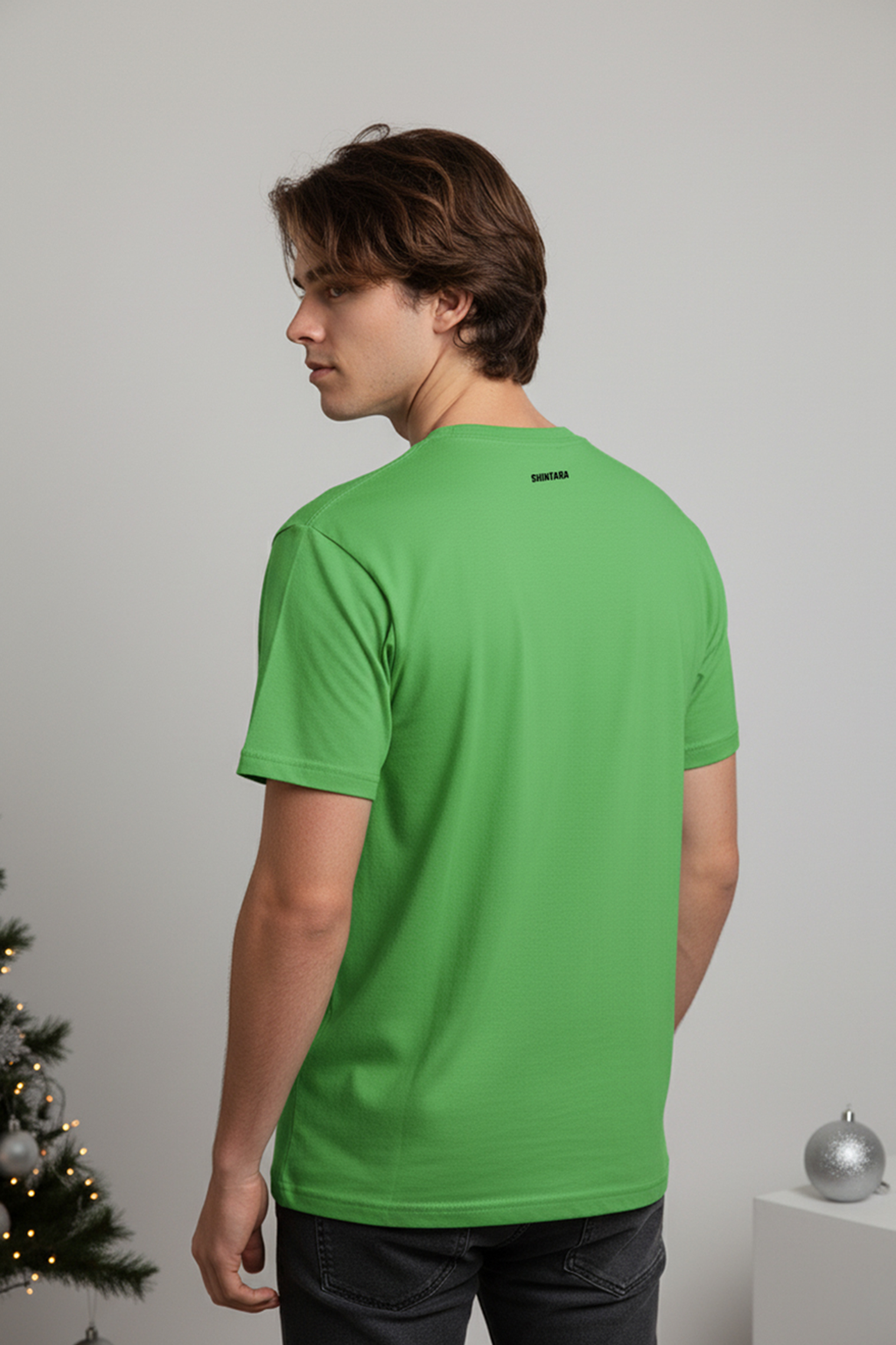 Camisetas Manga corta Verde Grinch de Unisex