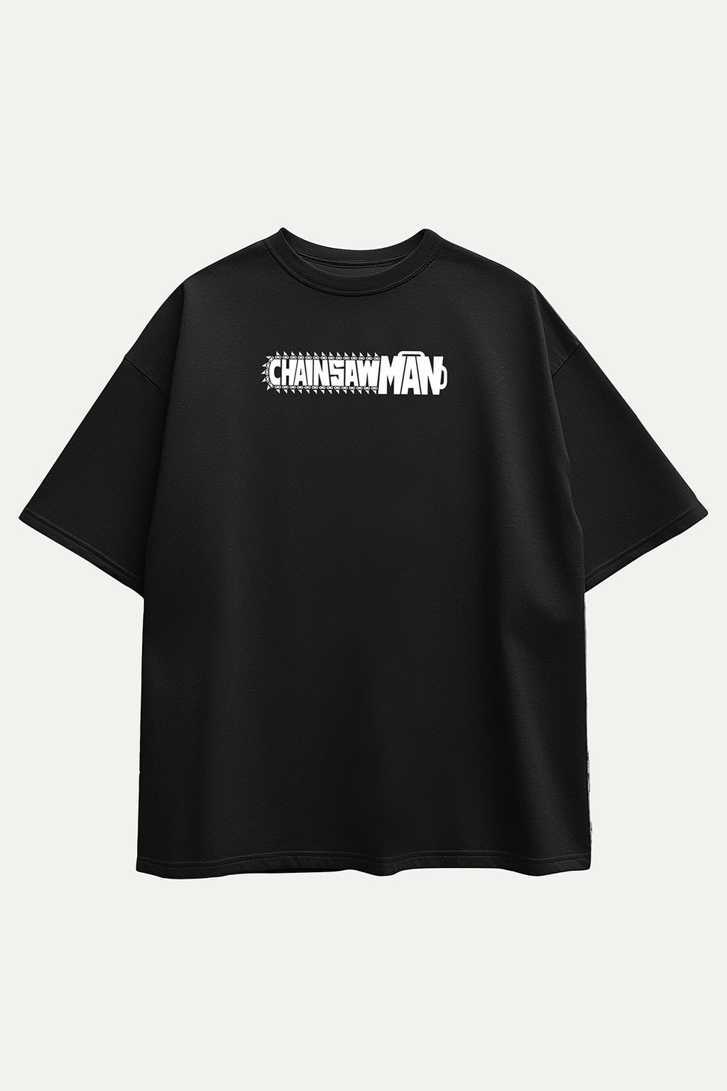 Camisetas Oversize Negra Denji de Unisex