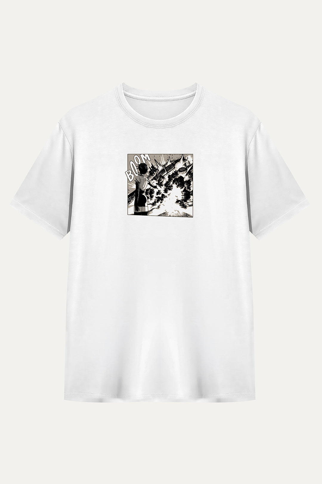 Camisetas Manga corta Blanca Kobeni de Mujer