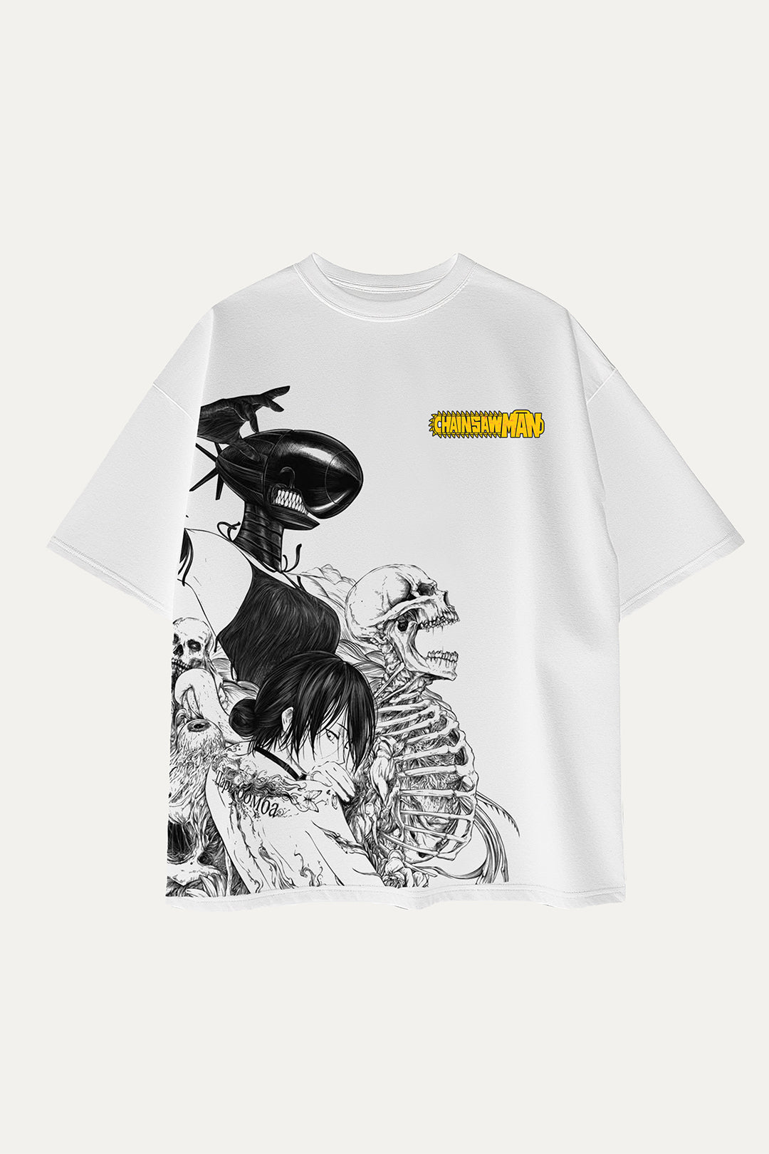 Camisetas Oversize Blanca Kobeni de Unisex