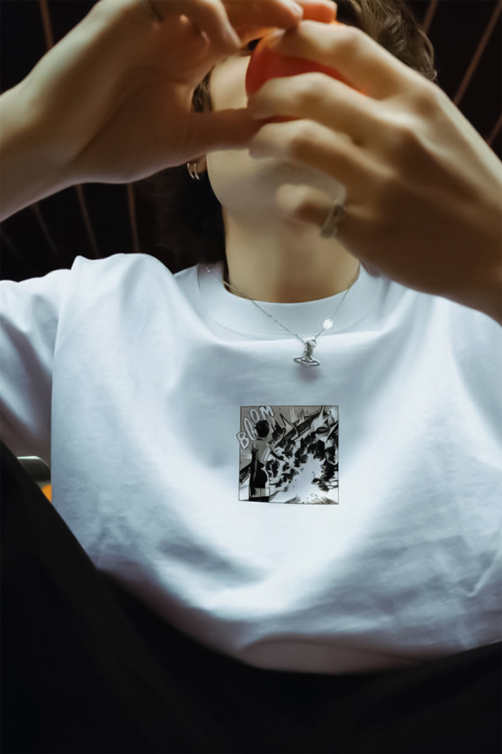 Camisetas Manga corta Blanca Kobeni de Mujer