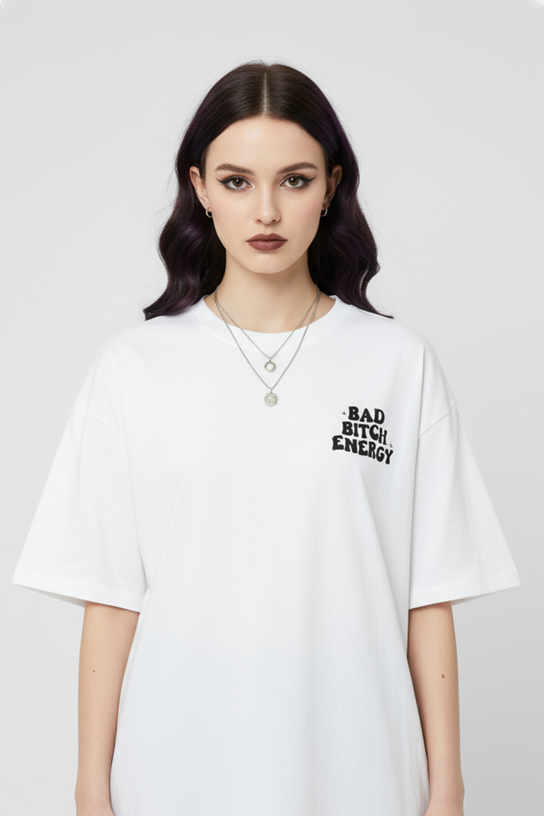 Camisetas Oversize Negra de My Chemical Romance | Mujer