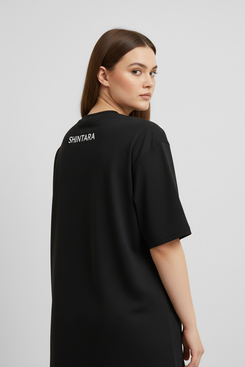 Camisetas Oversize Negra Cherry Bomb de Casual Lifestyle | Mujer