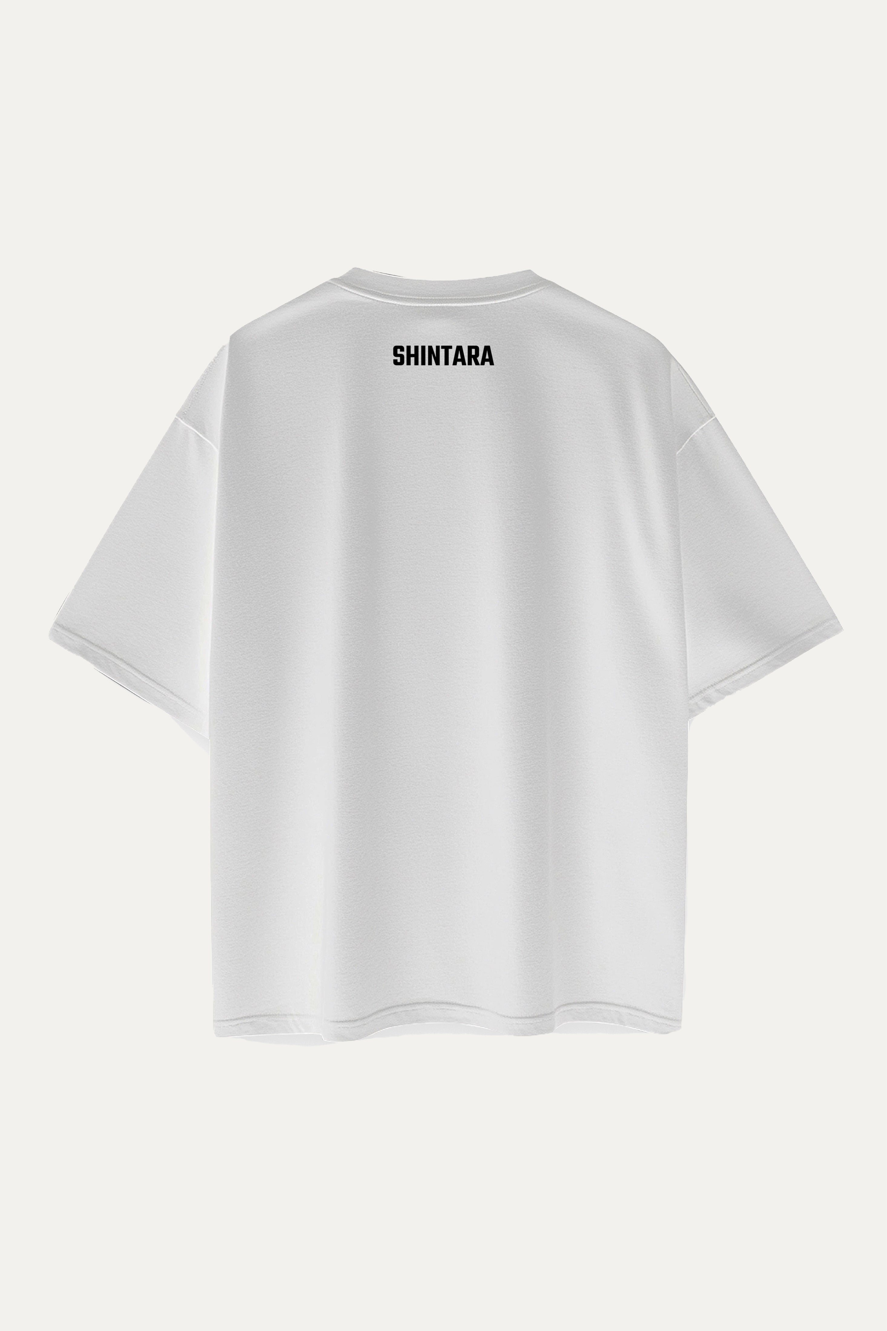Camisetas Oversize Blanca F1 de Streetwear | Mujer