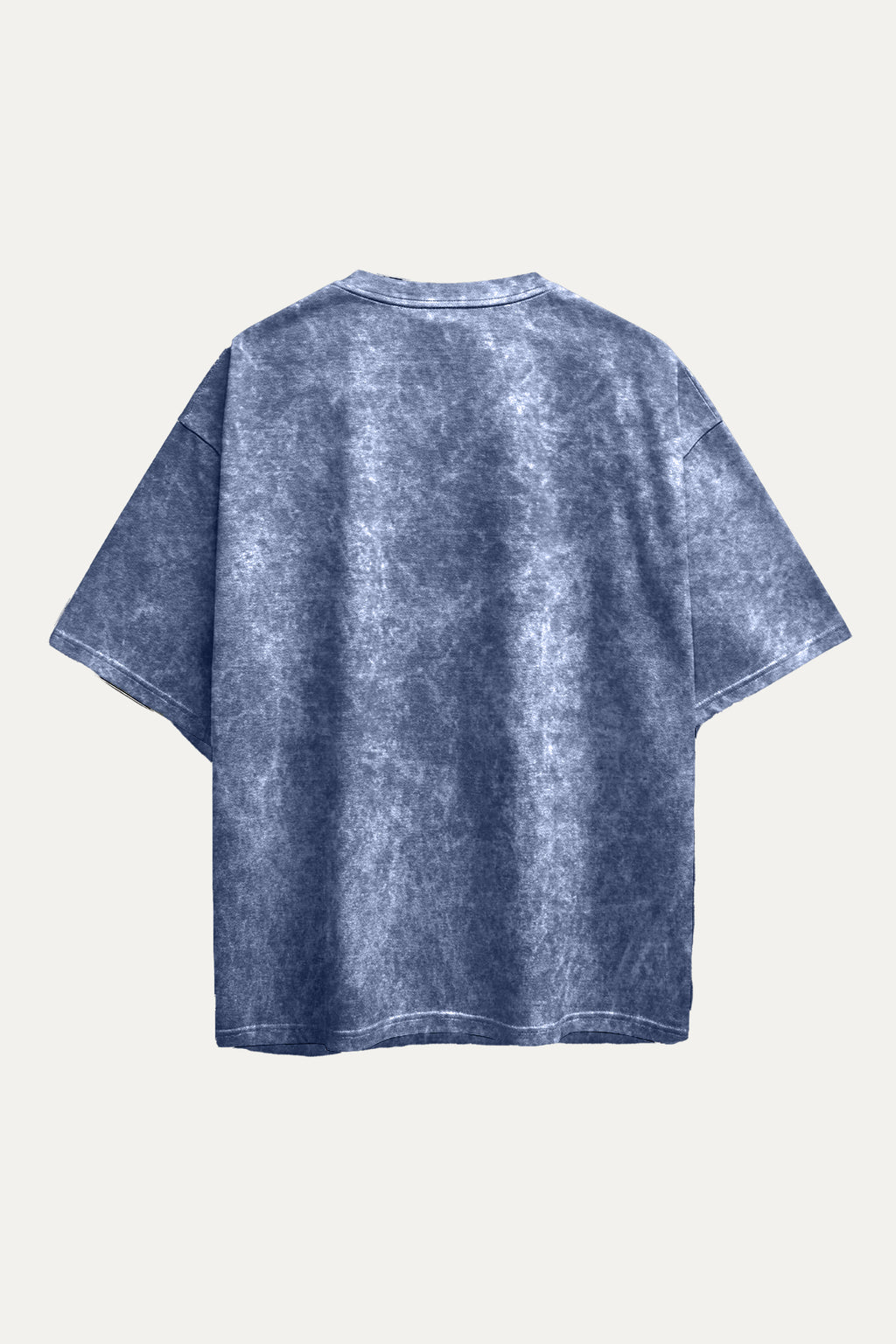 Camisetas Oversize Acid wash Azul My Life | Hombre