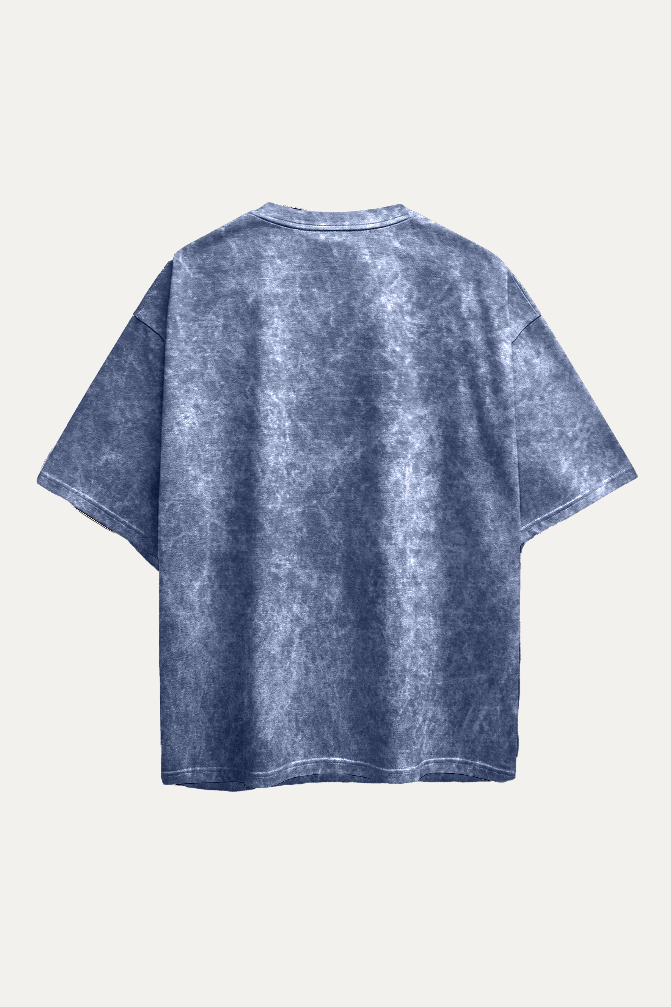 Camisetas Oversize Acid wash Azul My Life | Hombre
